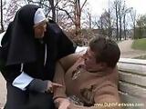 Blonde Dutch Nun Abused
